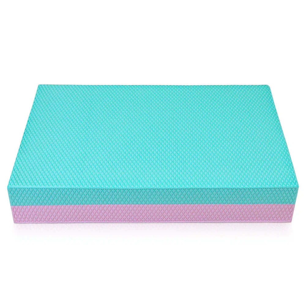 Yoga Balance Pad: 30x20x5cm, Multiple Colors Fitness Mat - Balancing Pad for Healthy Abdominal Wheel, Doubles as Meditation Cushion
