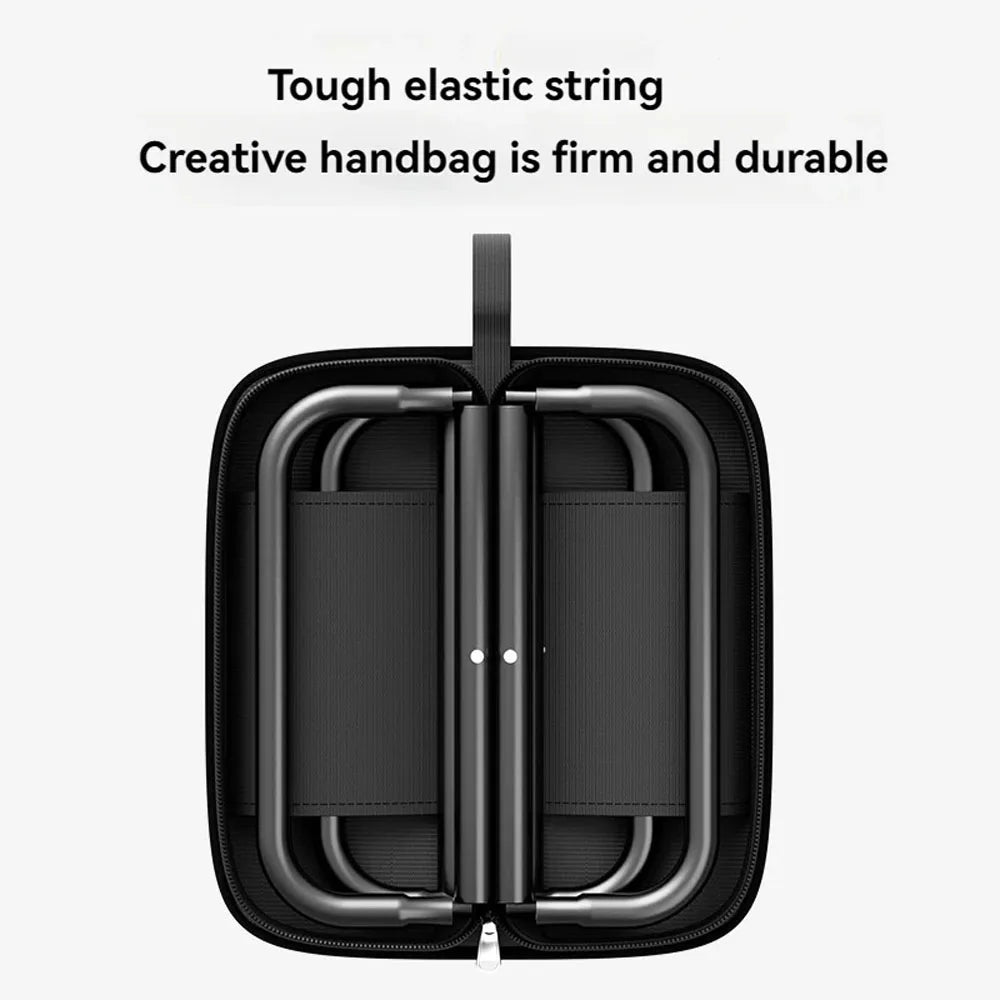 Home and Outdoor Folding Low Stools - Compact, Portable for Camping, Fishing, Tourism, and Train Queues