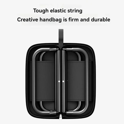 Home and Outdoor Folding Low Stools - Compact, Portable for Camping, Fishing, Tourism, and Train Queues