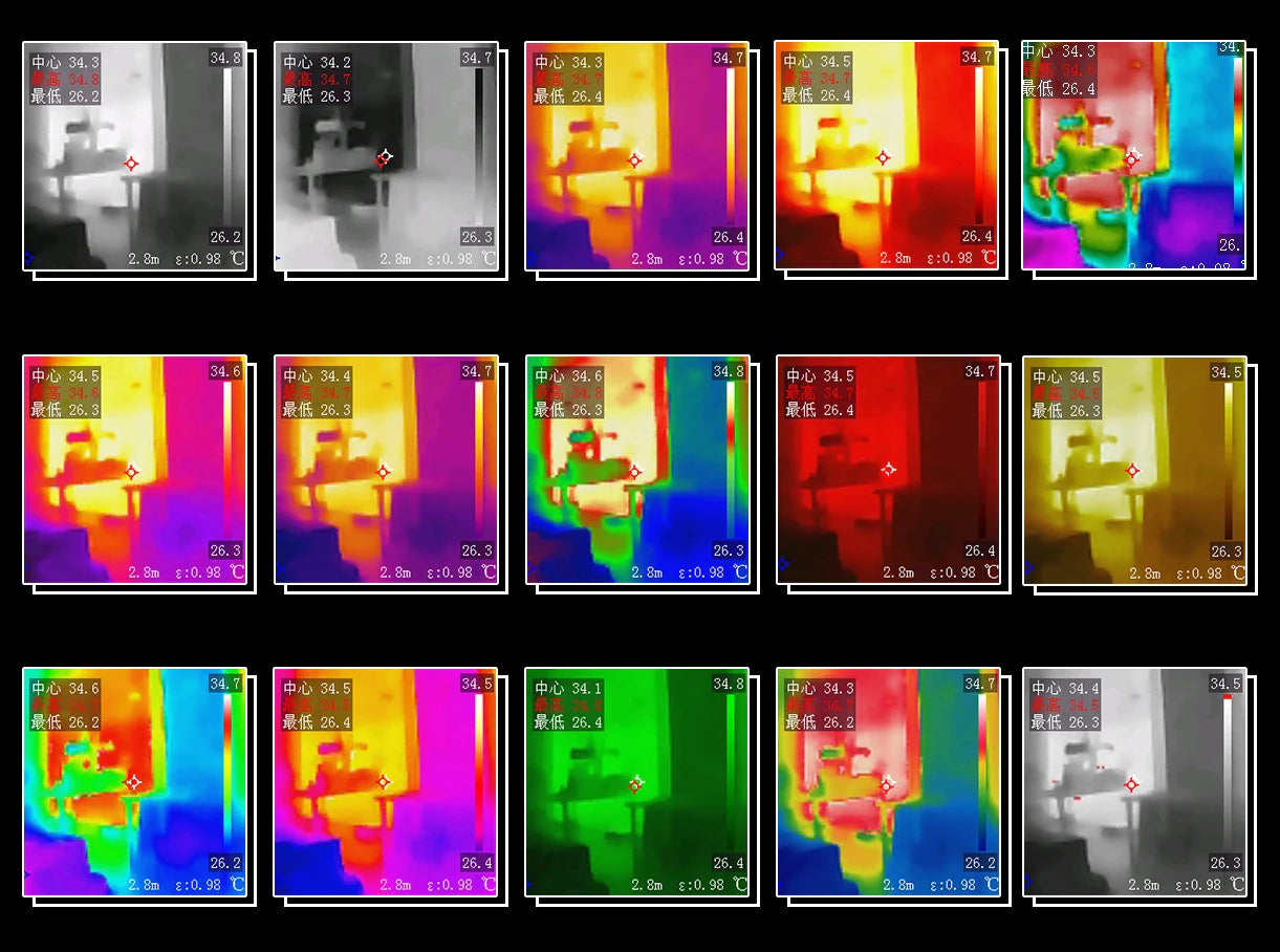 New Style Thermal Imaging Camera – 240x240 Infrared Temperature Meter for PCB Repair & Industrial Pipeline Detection