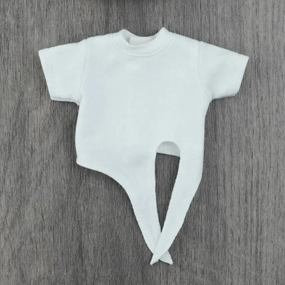 Casual DIY Doll Clothes — Handmade Cute T-Shirt, Vest & Jeans Outfit for Licca OB24/26/27 Dolls