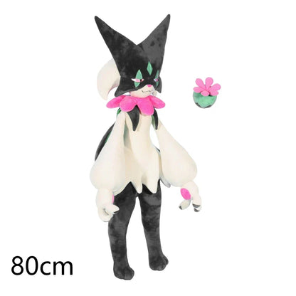 170cm Meowscarada Plush Doll — Pokemon Crystal Velvet Throw Pillow, Room Decor Anime Plush, Birthday & Christmas Gift