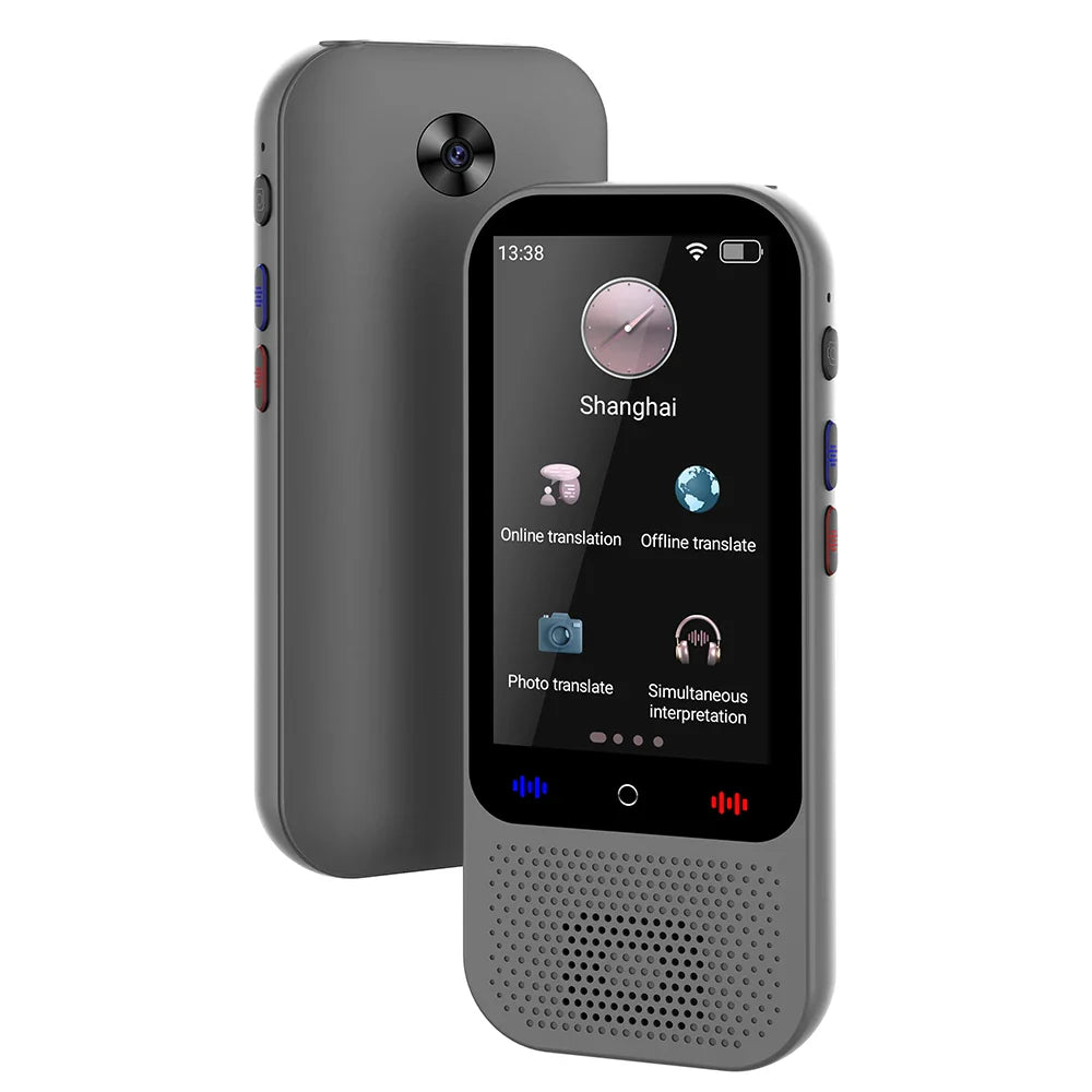 S80 Pro Portable Language Translator – 138 Languages, Voice Translation, 16 Offline Modes, ChatGPT Function