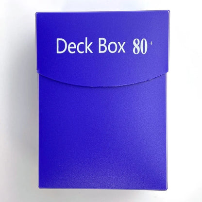 TCG Card Deck Box - 80+ Cards Storage Case Organizer for Magic, Pokémon & Yu-Gi-Oh Collections