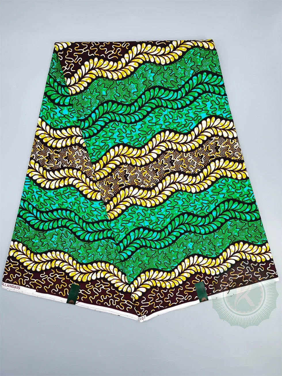 African Wax Fabric - Cotton Nigerian Ankara Batik Block Print Sewing Cloth