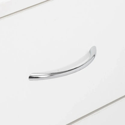 Modern Simple White 4-Drawer Dresser – Minimalist Storage Furniture
