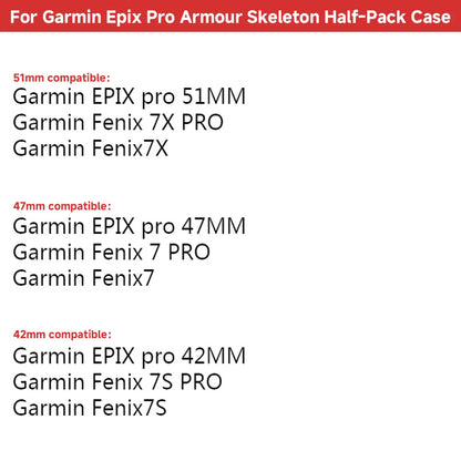 TPU Soft Silicone Case for Garmin Epix Pro Gen 2 & Fenix 7 Series – Protective Watch Cover Shell 42mm 47mm 51mm Accessories