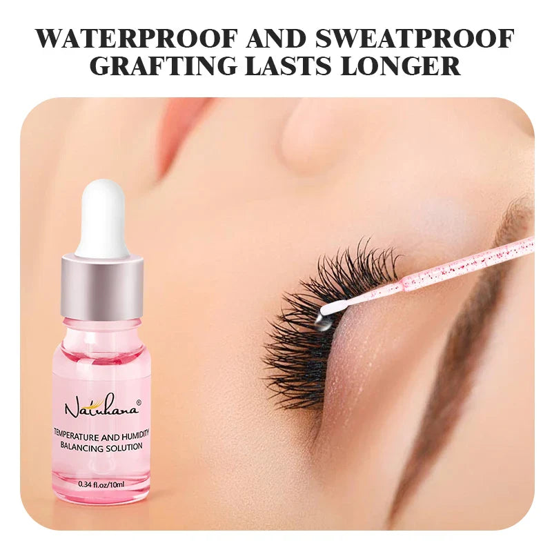 NATUHANA Super Bonder Eyelash Glue – Quick-Drying Long-Lasting Adhesive for Eyelash Extensions