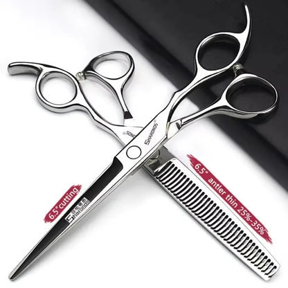 Professional Japanese Hair Cutting & Thinning Scissors – 6''/6.5''/7''/7.5'' Sharp Barber Shears for Salon & Home Use