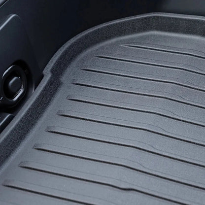 Tesla Model 3/Y Front & Rear Trunk Mats – Upgrade TPE Protective Cargo Liner & Storage Box Floor Pads