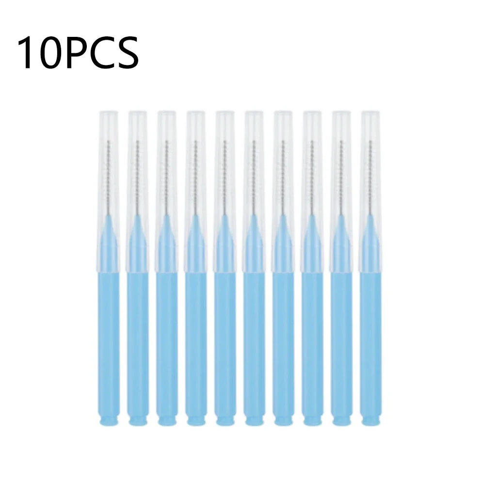 10/20/50PCS Mini Eyebrow & Lash Brushes – Disposable Bendable Brow Perm & Micro Eyelash Applicator Tools