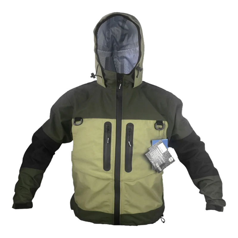 ELUANSHI Waterproof Fly Fishing Wader Jacket – Breathable Wading Clothing Apparel