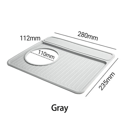 Silicone Coffee Mat for Breville 870/880 – Anti-Slip Espresso Tamper Top Cover, Food-Grade