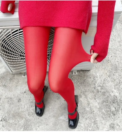 Talenza Women's Tights – Slim Stockings, Super Elastic Leggings, Large Size, Sexy Pantyhose for Spring, Autumn, Winter