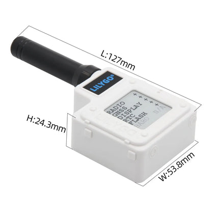 LILYGO® TTGO T-Echo NRF52840 LoRa Wireless Module – 433/868/915MHz, GPS, E-Paper & BME280 Sensor for Arduino