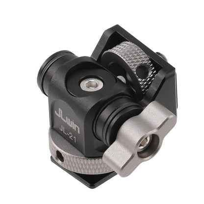 FOTGA Cold Shoe Monitor Mount Bracket – Universal QR Plate for DSLR/SLR Camera, Monitor, and Speedlite, 3KG Payload
