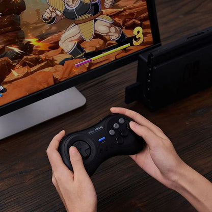 8BitDo M30 2.4G Wireless Gamepad – Sega Genesis & Mega Drive Mini Compatible Original Retro Controller for Classic Gaming