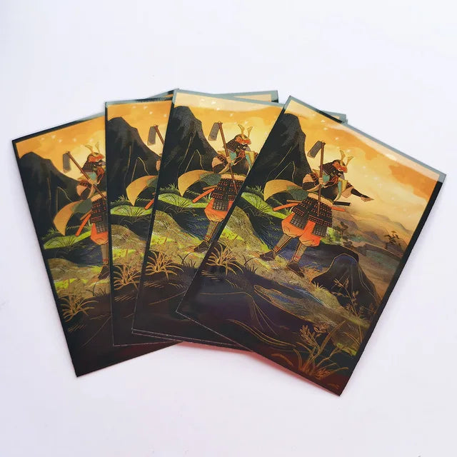 120PCS Black Lotus Card Sleeves – 66x91mm Double Sleeved for Anime, TCG, Magic, MTG, YGO & CFV Trading Cards