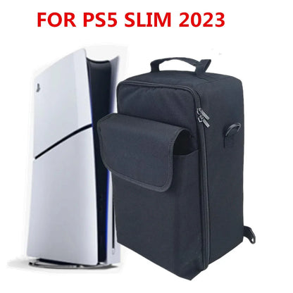 PS5 Slim Travel Carrying Case – Storage Bag, Handbag & Backpack for PlayStation 5 Slim Console & Accessories