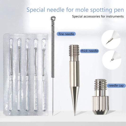 Laser Plasma Pen Needle Set — Dark Spot, Mole, Wart & Skin Tag Remover Replacement
