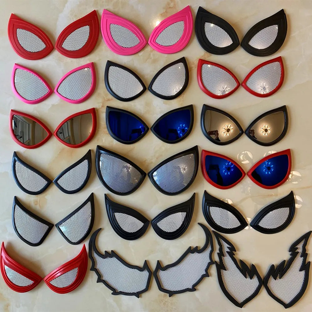 Anime Super Lens Glasses – Stereoscopic Color Light Accessories for Bodysuit Movie Super Mask