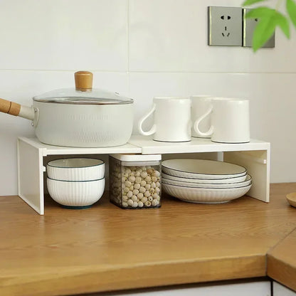 Retractable Kitchen Cabinet Organizer - Adjustable Spice Rack & Storage Shelf