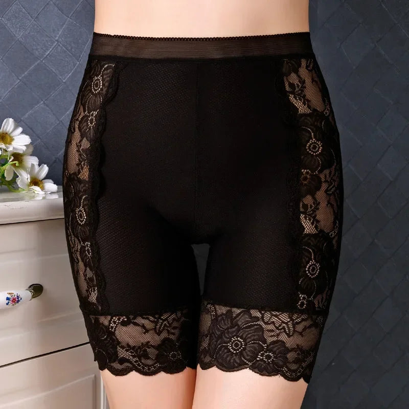 Women’s Seamless Safety Shorts - High-Waist Stretch Slimming Briefs for Comfortable Summer Underwear