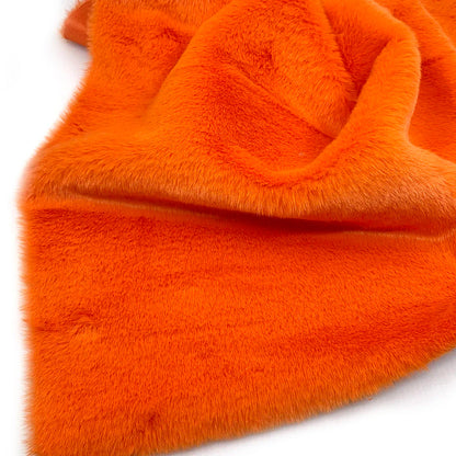 Faux Rabbit Fur Fabric – 50/80/160cm Super Soft 10mm Pile Plush Material for Stuffed Toys & Sewing