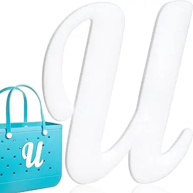 Alphabet Letter Charms for Bogg Bag – Decorative Accessories Inserts for Beach Bag