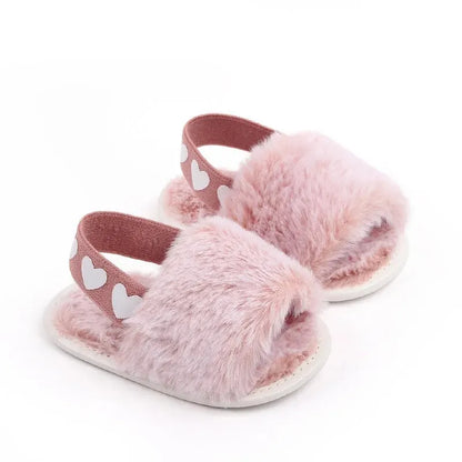 Meckior Baby Walking Shoes — Breathable Soft Sandals for Girls, Color Block Garden Shoes 0-18M