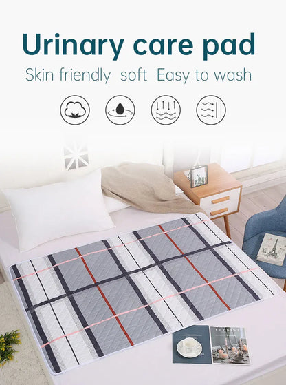 Waterproof Baby Mattress Protector – Washable Urine Mat with Cute Cartoon Design | Breathable Diaper Bedding Pad for Toddlers