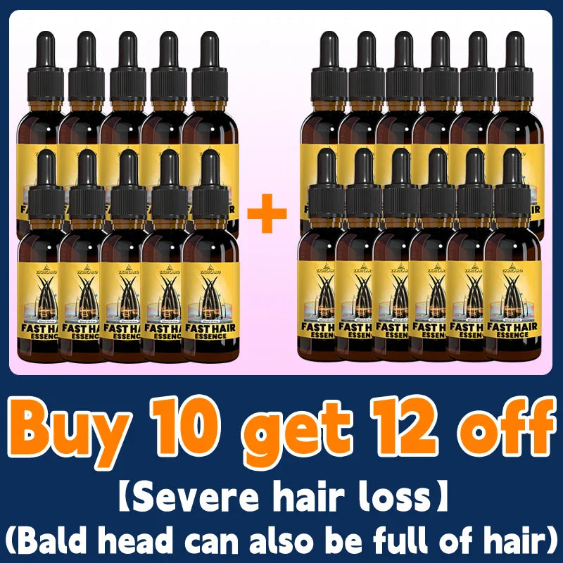 Rapid Hair Growth Serum – Beard, Chest & Body Hair Enhancer for Fuller, Thicker Growth