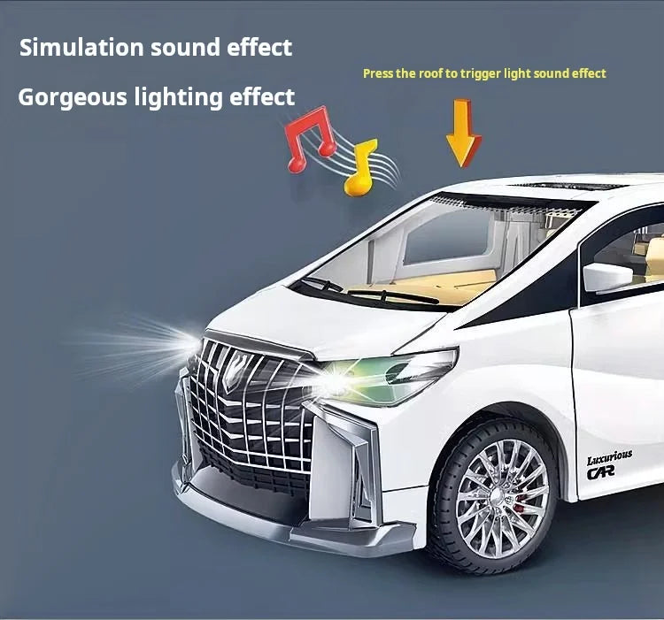 Children’s Inertia Pull-Back Car Toy – Light & Sound Simulation Commercial Model, Perfect Holiday Gift for Boys