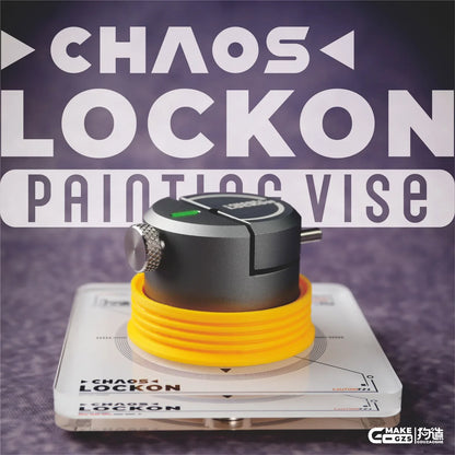 GZS Studio CHAOS Rotatable Painting Vise – 30°/60° Magnetic Base for Model Building & Hobby Tools