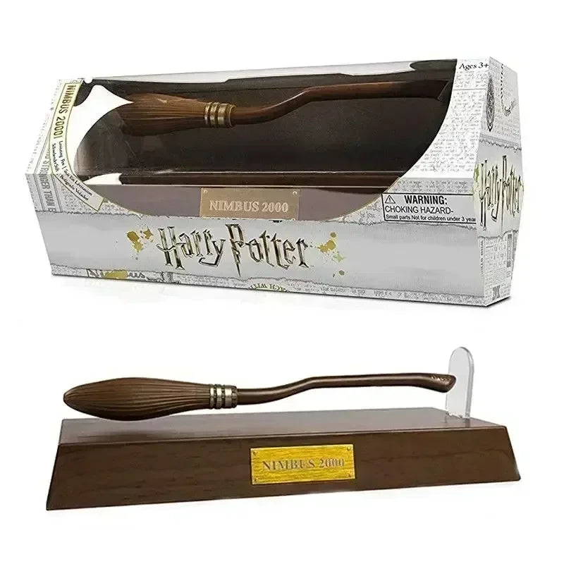 Haries Cosplay Prop Levitating Harry Potter Broomstick – Nimbus 2000 & Firebolt Model, Magic Trick Toy & Collectible Gift