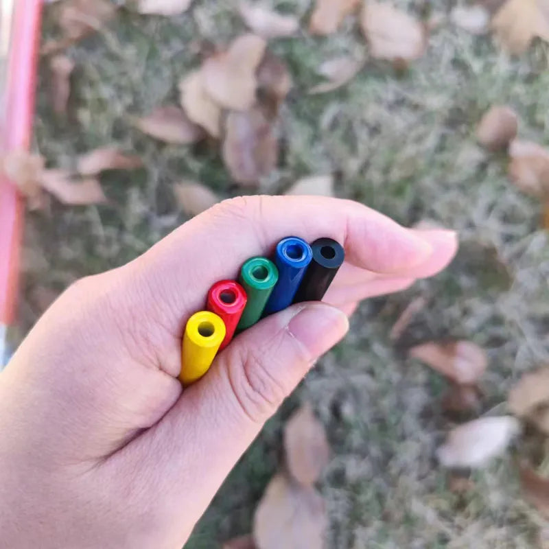 Portable Metal Smoke Tube Press – Multicolor Aluminum Alloy Spring Tubes