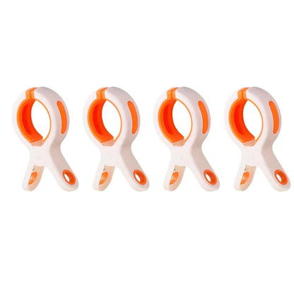 Extra Large Beach Towel Clips - Heavy Duty Chair Towel Holders & Clothes Clips for Cruise and Outdoor Use