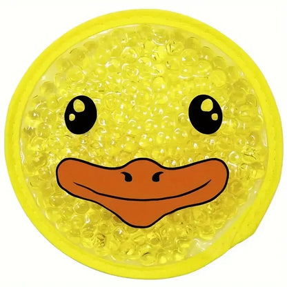 Reusable Cartoon Gel Ice Pack — Dual Hot & Cold Compress for Elbow, Knee & Toothache
