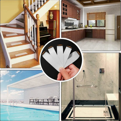 New Anti-Slip Shower Strips – Transparent Bath Safety Stickers for Bathtubs, Showers, Stairs & Floors