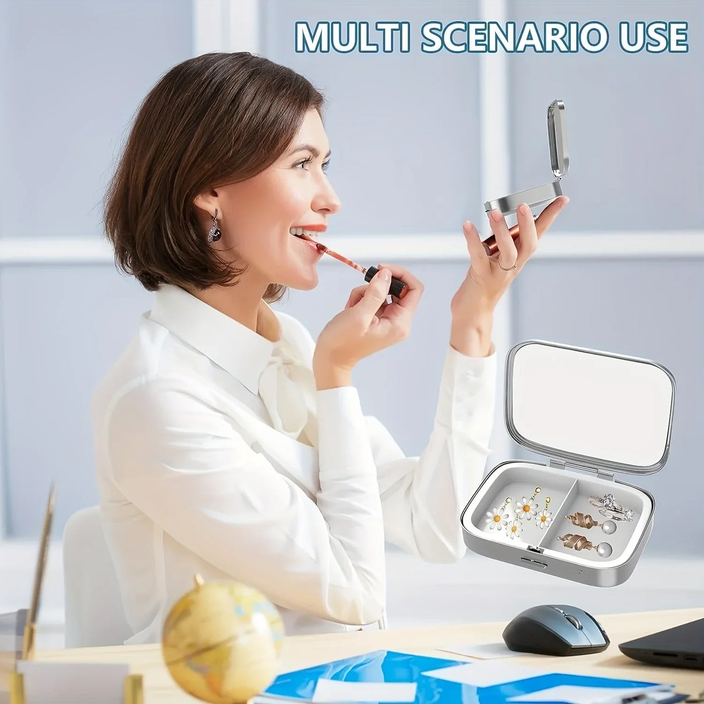 Travel Cases – Lovely Colored Metal Medicine & Jewelry Organizers, Small Iron Pill Container for Household Use