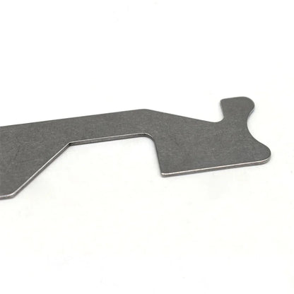 Stainless Steel Firefighting Tool — Multifunctional Door Seam Lock Opener for Manual Firefighter Use