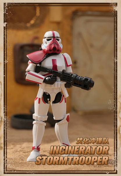 BLOKEES GV01 Star Wars Mandalorian Action Figure – Mando Djarin, Grogu, Boba Fett & Stormtrooper Collectible Toy Gift
