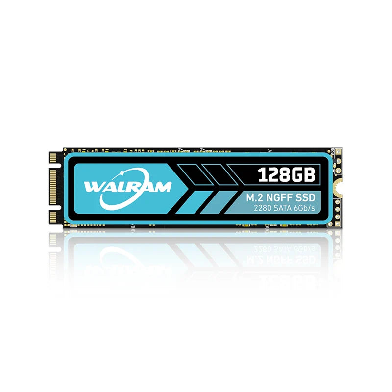 WALRAM M.2 NGFF SATA SSD — 128GB-1TB 2280 Internal Solid State Drive for PC, Desktop & Laptop