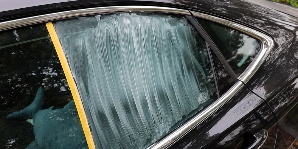 Car Glass Oil Film Remover Paste — Clear Vision Windshield Coating Cleaner