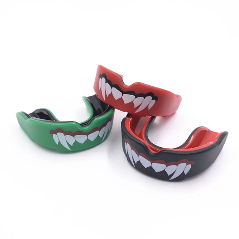 MMA Professional Boxing Mouthguard - Muay Thai Training Tooth Protection Set for Adults & Children’s Fighting