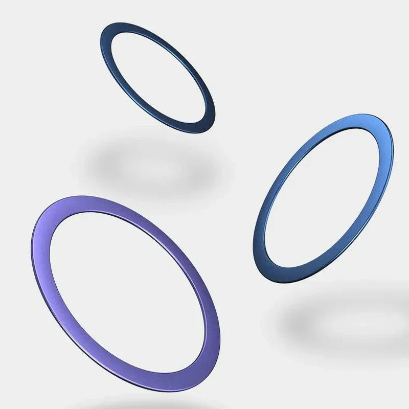 MagSafe Magnetic Plate Ring – Universal Metal Sticker for Wireless Charging & Car Holder Support