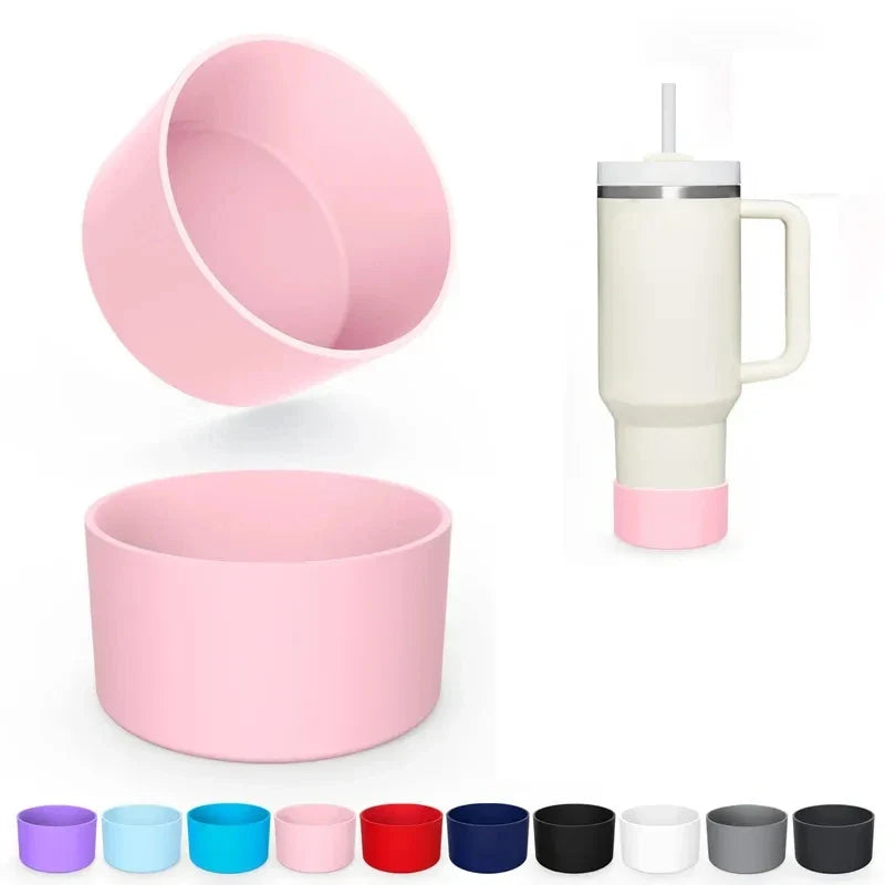 7.5cm Silicone Boot Bottom Sleeve Cover for Stanley 40oz Tumbler, Quencher Adventure, and Ice Flow Flip 30oz/20oz Water Bottle