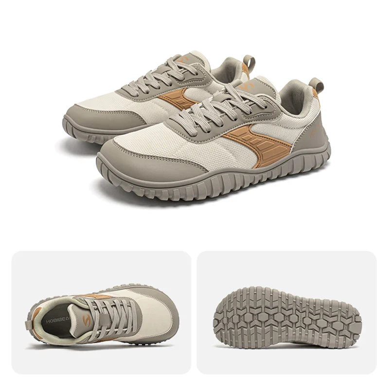 HOBIBEAR Minimalist Wide Toe Sneakers – Lightweight Breathable Running & Walking Shoes