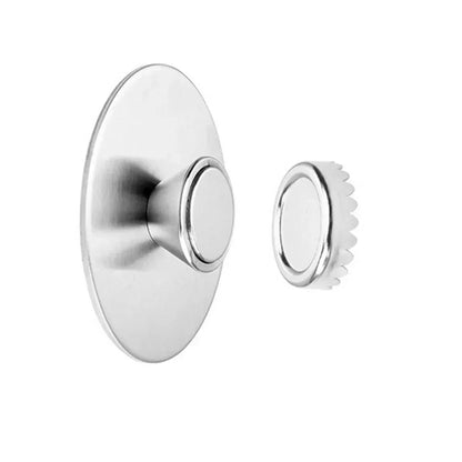 Portable Magnetic Soap Holder – 2.2×0.6 cm Stainless Steel Wall-Mounted for Kitchen & Bathroom