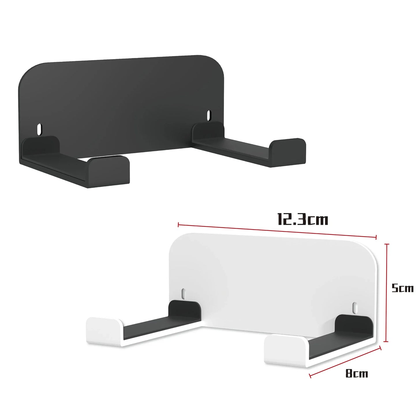 Wall Mount Holder for Xbox Series S — Metal Vertical Bracket for Wall or Under Desk, Console Game Accessories